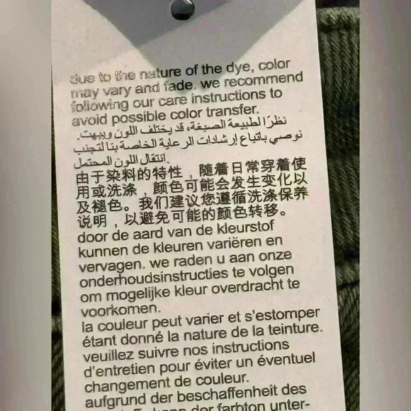 Women’s Hollister NWT Ultra High Rise Dad Jeans - Green- Size 0R - Picture 8 of 8